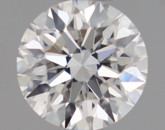 Natural Mined ROUND Diamond - 0.4 Carats, G Color, VVS2 Clarity - Timeless Beauty and Exceptional Brilliance - GIA Certified