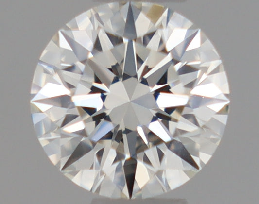 Natural Mined ROUND Diamond - 0.31 Carats, I Color, VS1 Clarity - Timeless Beauty and Exceptional Brilliance - GIA Certified