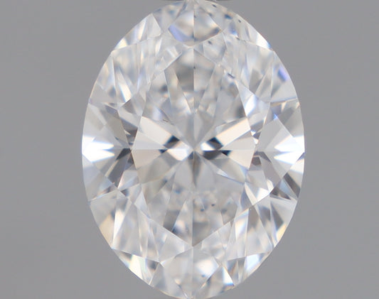 Natural Mined OVAL Diamond - 1.01 Carats, D Color, VS2 Clarity - Timeless Beauty and Exceptional Brilliance - GIA Certified
