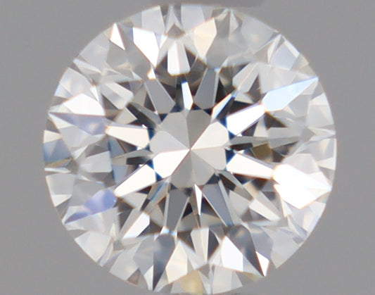 Natural Mined ROUND Diamond - 0.4 Carats, G Color, VVS1 Clarity - Timeless Beauty and Exceptional Brilliance - GIA Certified