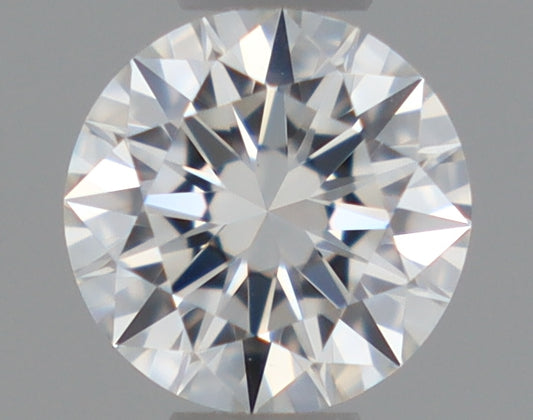 Natural Mined ROUND Diamond - 0.31 Carats, F Color, VVS2 Clarity - Timeless Beauty and Exceptional Brilliance - GIA Certified