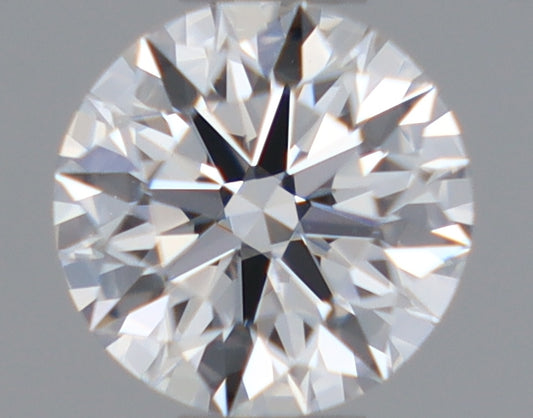 Natural Mined ROUND Diamond - 0.36 Carats, D Color, VVS1 Clarity - Timeless Beauty and Exceptional Brilliance - GIA Certified