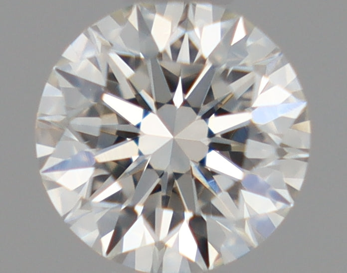 Natural Mined ROUND Diamond - 0.35 Carats, I Color, VVS1 Clarity - Timeless Beauty and Exceptional Brilliance - GIA Certified