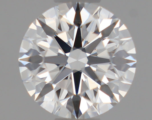 Natural Mined ROUND Diamond - 0.53 Carats, F Color, VS1 Clarity - Timeless Beauty and Exceptional Brilliance - GIA Certified