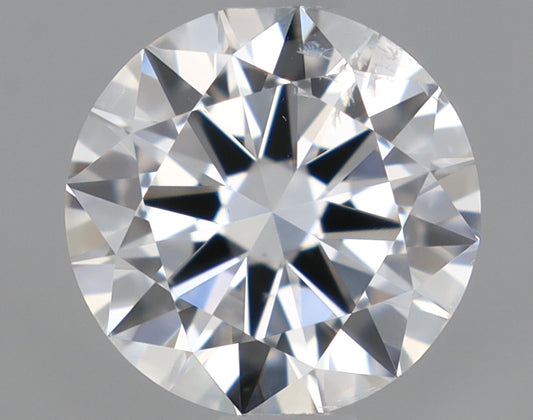 Natural Mined ROUND Diamond - 0.7 Carats, D Color, I1 Clarity - Timeless Beauty and Exceptional Brilliance - GIA Certified