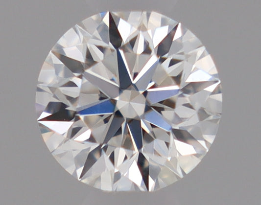 Natural Mined ROUND Diamond - 0.26 Carats, E Color, VVS1 Clarity - Timeless Beauty and Exceptional Brilliance - GIA Certified