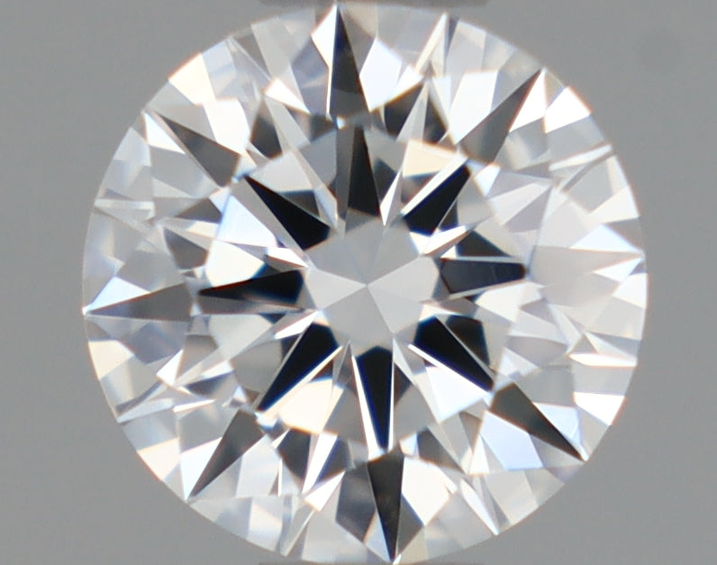 Natural Mined ROUND Diamond - 0.5 Carats, F Color, VVS2 Clarity - Timeless Beauty and Exceptional Brilliance - GIA Certified