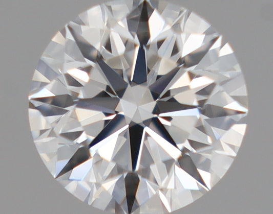 Natural Mined ROUND Diamond - 0.48 Carats, E Color, VVS2 Clarity - Timeless Beauty and Exceptional Brilliance - GIA Certified