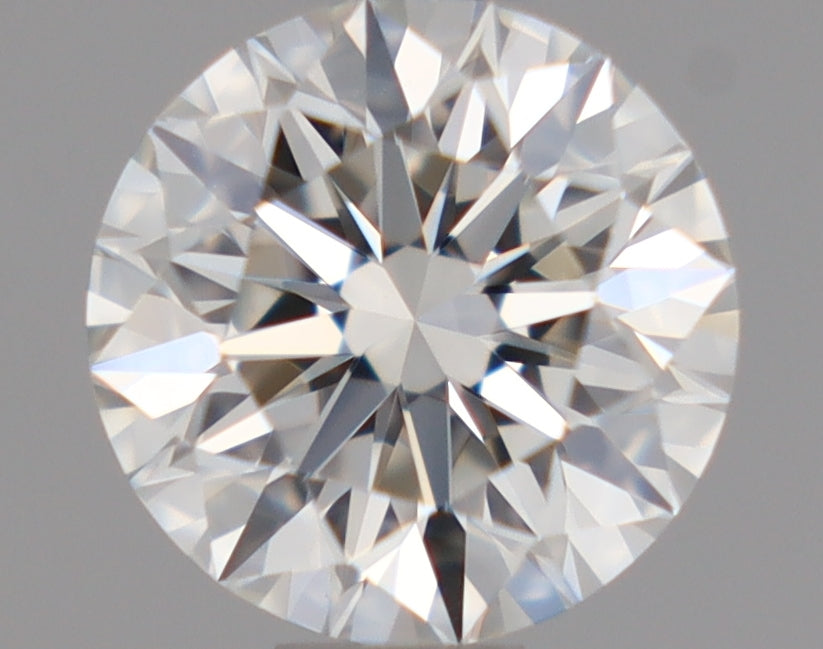 Natural Mined ROUND Diamond - 0.59 Carats, H Color, VVS2 Clarity - Timeless Beauty and Exceptional Brilliance - GIA Certified
