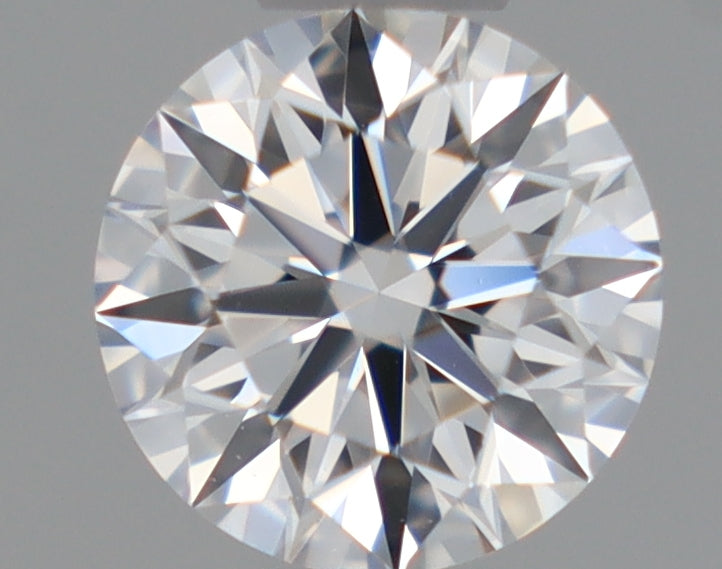 Natural Mined ROUND Diamond - 0.39 Carats, D Color, VVS2 Clarity - Timeless Beauty and Exceptional Brilliance - GIA Certified