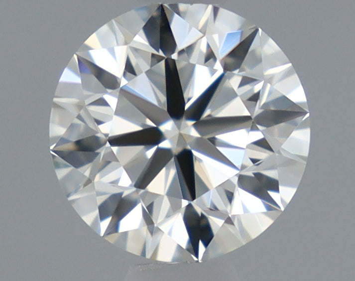 Natural Mined ROUND Diamond - 0.61 Carats, H Color, VVS1 Clarity - Timeless Beauty and Exceptional Brilliance - IGI Certified