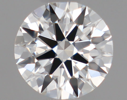 Natural Mined ROUND Diamond - 0.32 Carats, E Color, VVS2 Clarity - Timeless Beauty and Exceptional Brilliance - GIA Certified
