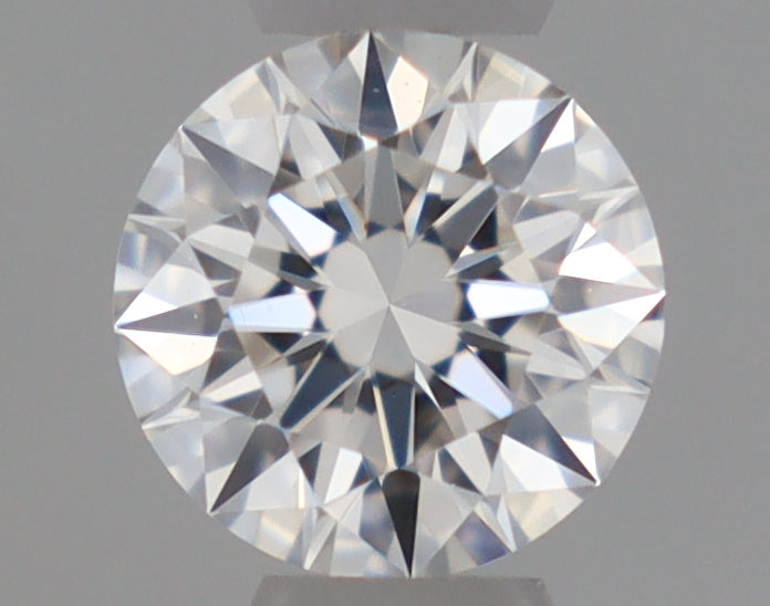 Natural Mined ROUND Diamond - 0.24 Carats, F Color, VVS1 Clarity - Timeless Beauty and Exceptional Brilliance - GIA Certified