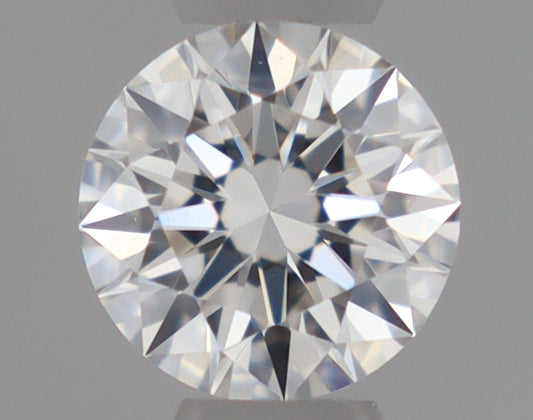Natural Mined ROUND Diamond - 0.24 Carats, F Color, VVS1 Clarity - Timeless Beauty and Exceptional Brilliance - GIA Certified