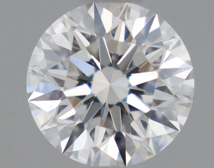 Natural Mined ROUND Diamond - 0.4 Carats, E Color, VS2 Clarity - Timeless Beauty and Exceptional Brilliance - GIA Certified