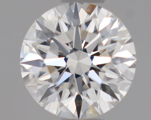 Natural Mined ROUND Diamond - 0.64 Carats, F Color, IF Clarity - Timeless Beauty and Exceptional Brilliance - GIA Certified