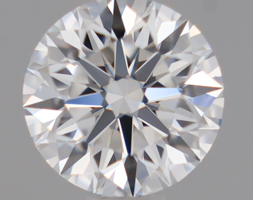 Natural Mined ROUND Diamond - 0.58 Carats, E Color, VS1 Clarity - Timeless Beauty and Exceptional Brilliance - GIA Certified