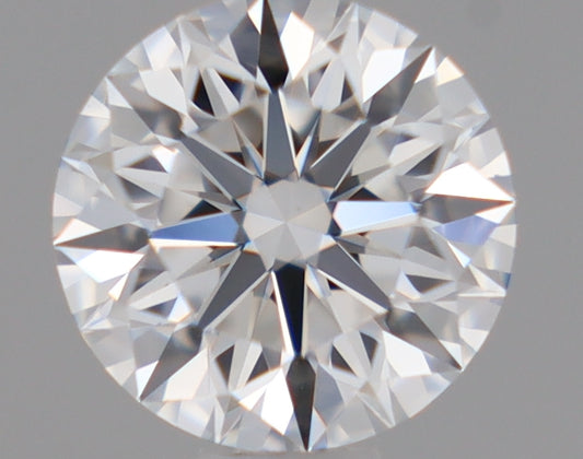 Natural Mined ROUND Diamond - 0.58 Carats, E Color, VS1 Clarity - Timeless Beauty and Exceptional Brilliance - GIA Certified