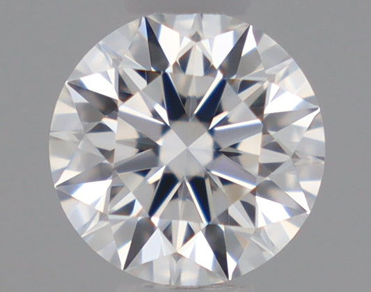 Natural Mined ROUND Diamond - 0.29 Carats, D Color, VVS2 Clarity - Timeless Beauty and Exceptional Brilliance - GIA Certified