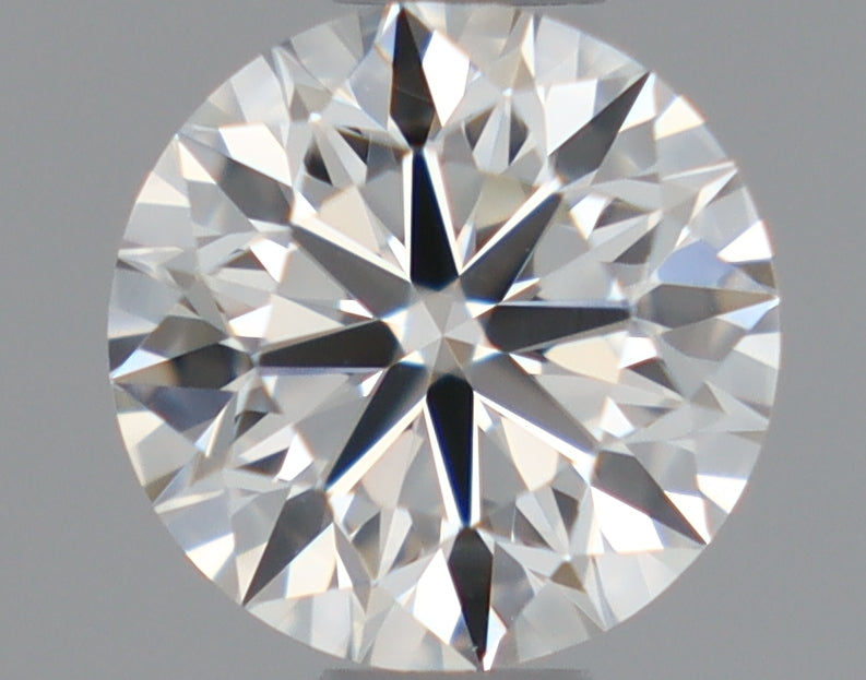 Natural Mined ROUND Diamond - 0.5 Carats, H Color, VVS2 Clarity - Timeless Beauty and Exceptional Brilliance - IGI Certified