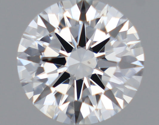 Natural Mined ROUND Diamond - 0.51 Carats, F Color, VVS1 Clarity - Timeless Beauty and Exceptional Brilliance - GIA Certified