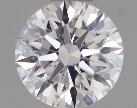Natural Mined ROUND Diamond - 0.55 Carats, E Color, VVS1 Clarity - Timeless Beauty and Exceptional Brilliance - GIA Certified