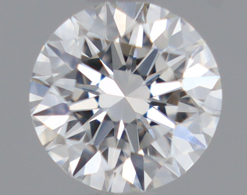 Natural Mined ROUND Diamond - 0.5 Carats, F Color, VS2 Clarity - Timeless Beauty and Exceptional Brilliance - GIA Certified