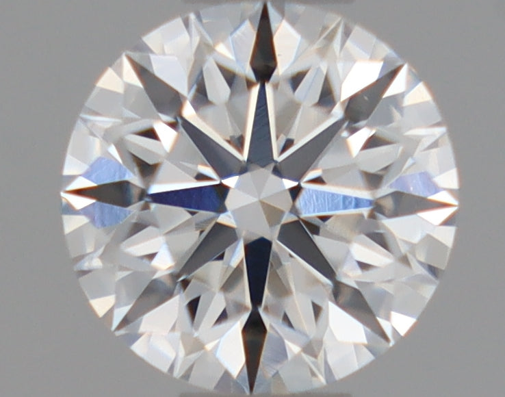 Natural Mined ROUND Diamond - 0.4 Carats, E Color, VVS2 Clarity - Timeless Beauty and Exceptional Brilliance - GIA Certified