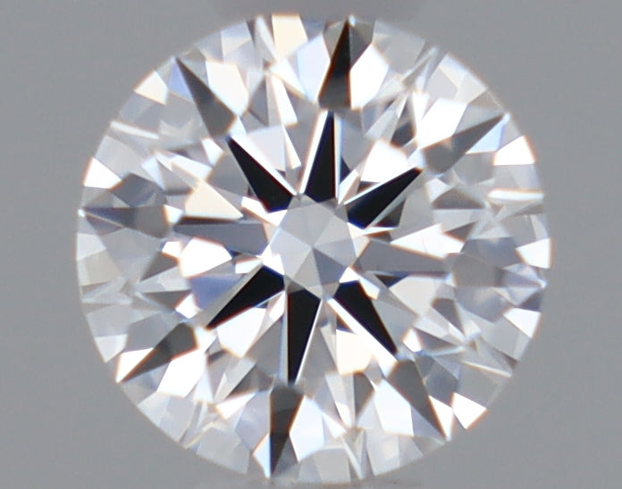 Natural Mined ROUND Diamond - 0.3 Carats, D Color, VVS2 Clarity - Timeless Beauty and Exceptional Brilliance - GIA Certified