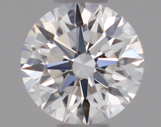 Natural Mined ROUND Diamond - 0.38 Carats, D Color, VS1 Clarity - Timeless Beauty and Exceptional Brilliance - GIA Certified
