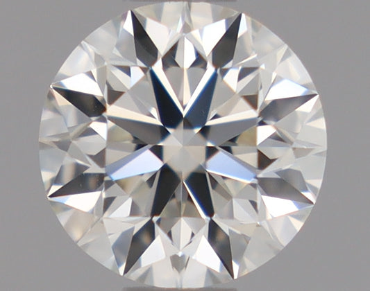 Natural Mined ROUND Diamond - 0.49 Carats, I Color, VVS1 Clarity - Timeless Beauty and Exceptional Brilliance - GIA Certified