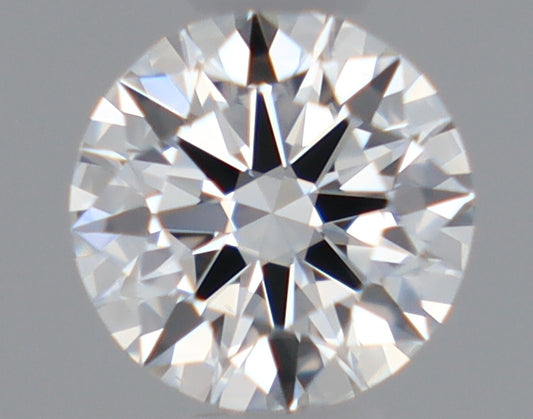 Natural Mined ROUND Diamond - 0.3 Carats, G Color, IF Clarity - Timeless Beauty and Exceptional Brilliance - GIA Certified