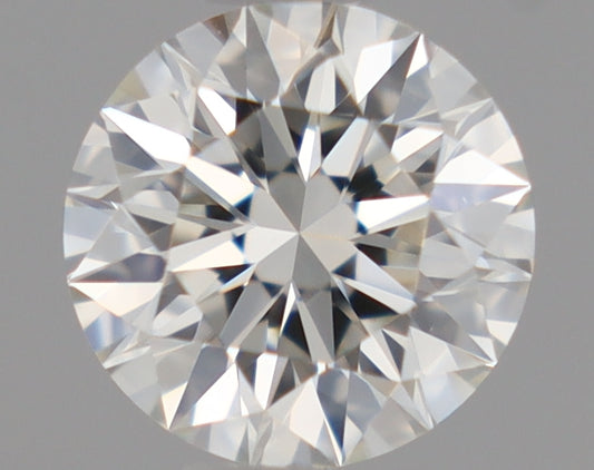 Natural Mined ROUND Diamond - 0.5 Carats, H Color, VVS2 Clarity - Timeless Beauty and Exceptional Brilliance - GIA Certified