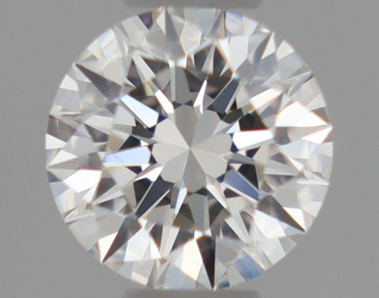 Natural Mined ROUND Diamond - 0.3 Carats, H Color, VVS1 Clarity - Timeless Beauty and Exceptional Brilliance - GIA Certified