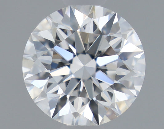 Natural Mined ROUND Diamond - 0.63 Carats, D Color, VS1 Clarity - Timeless Beauty and Exceptional Brilliance - GIA Certified