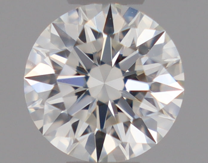 Natural Mined ROUND Diamond - 0.31 Carats, H Color, VVS1 Clarity - Timeless Beauty and Exceptional Brilliance - GIA Certified