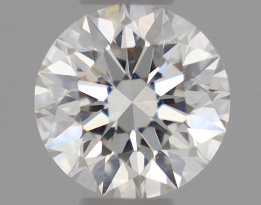 Natural Mined ROUND Diamond - 0.3 Carats, H Color, VS1 Clarity - Timeless Beauty and Exceptional Brilliance - GIA Certified