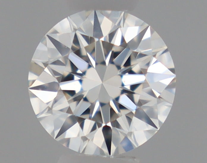 Natural Mined ROUND Diamond - 0.25 Carats, G Color, VVS1 Clarity - Timeless Beauty and Exceptional Brilliance - GIA Certified