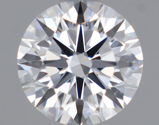 Natural Mined ROUND Diamond - 0.6 Carats, D Color, VVS1 Clarity - Timeless Beauty and Exceptional Brilliance - GIA Certified