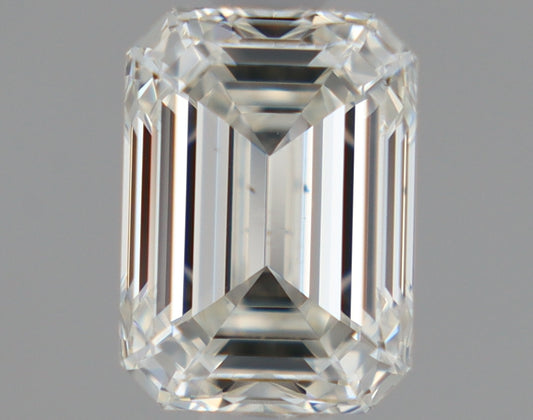 Natural Mined EMERALD Diamond - 1.04 Carats, J Color, SI1 Clarity - Timeless Beauty and Exceptional Brilliance - GIA Certified