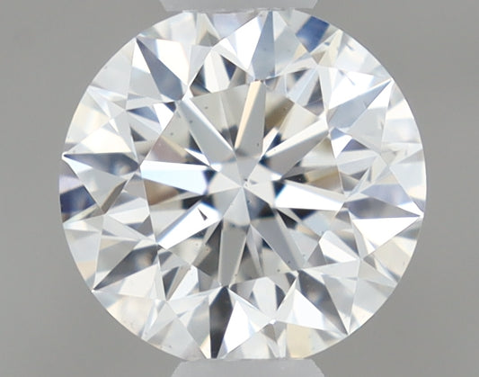 Natural Mined ROUND Diamond - 0.45 Carats, F Color, SI1 Clarity - Timeless Beauty and Exceptional Brilliance - GIA Certified