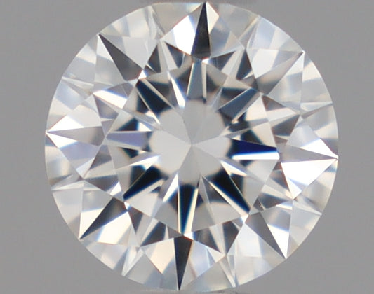 Natural Mined ROUND Diamond - 0.32 Carats, G Color, IF Clarity - Timeless Beauty and Exceptional Brilliance - GIA Certified