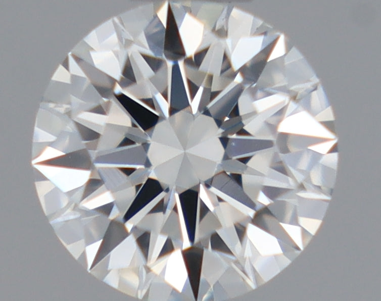 Natural Mined ROUND Diamond - 0.45 Carats, H Color, VVS2 Clarity - Timeless Beauty and Exceptional Brilliance - GIA Certified