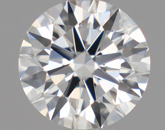 Natural Mined ROUND Diamond - 0.45 Carats, H Color, VVS2 Clarity - Timeless Beauty and Exceptional Brilliance - GIA Certified