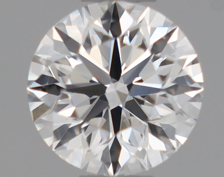Natural Mined ROUND Diamond - 0.41 Carats, E Color, VVS2 Clarity - Timeless Beauty and Exceptional Brilliance - GIA Certified