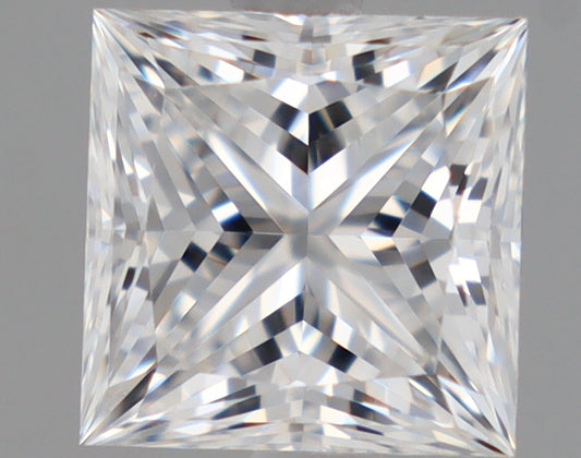 Natural Mined PRINCESS Diamond - 0.74 Carats, E Color, VS1 Clarity - Timeless Beauty and Exceptional Brilliance - GIA Certified