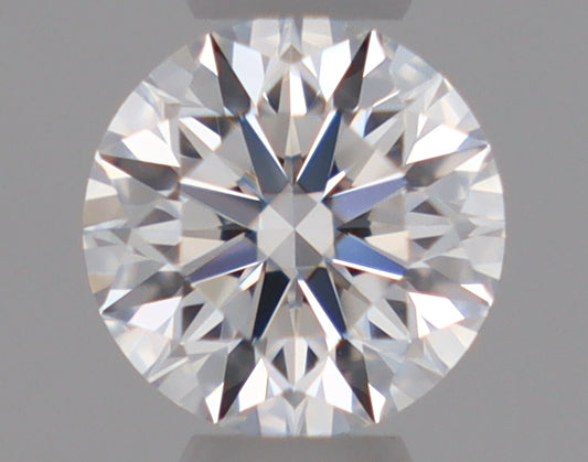 Natural Mined ROUND Diamond - 0.26 Carats, E Color, VVS1 Clarity - Timeless Beauty and Exceptional Brilliance - GIA Certified