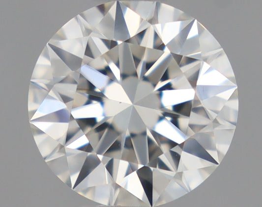 Natural Mined ROUND Diamond - 0.5 Carats, H Color, VS1 Clarity - Timeless Beauty and Exceptional Brilliance - GIA Certified