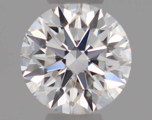 Natural Mined ROUND Diamond - 0.28 Carats, D Color, VVS2 Clarity - Timeless Beauty and Exceptional Brilliance - GIA Certified