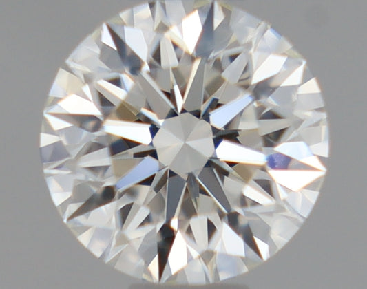 Natural Mined ROUND Diamond - 0.49 Carats, I Color, VS1 Clarity - Timeless Beauty and Exceptional Brilliance - GIA Certified
